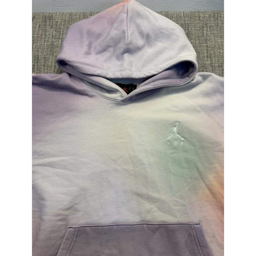 AIR JORDAN x J BALVIN FLEECE HOODIE TIE‎ DYE 2XL FJ639 630 SUNSET LEGACY TRAVIS